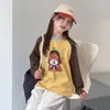 Camiseta de Manga Larga para Niñas YOJIA, Nueva Colección Primavera y Otoño 2026 Estilo Coreano Casual Ropa Infantil, Camiseta Básica de Cuello Redondo para Niños, Atuendo de Otoño