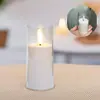 Comércio Exterior Exportação Velas Eletrônicas LED Brancas Velas de Copo Sem Fumaça Festa Aniversário Casamento Decoração Luzes de Ambiente Atacado
