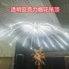 Accesorios de Boda Fuegos Artificiales Acrílicos Lluvia de Meteoros en el Techo Luces de Agua Corriente Fuegos Artificiales para Salón de Bodas Luces Decorativas de Techo
