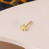 Moda Joker Nuevo Anillo de Nariz de 7 Barras Mariposa Luna Aro de Nariz Aro de Cartílago de Oreja Acero Inoxidable Barra en L Perforación de Nariz de Moda