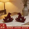 Vela Aromática de Año Nuevo Caballo Regalo Diseño Creativo que Mejora la Atmósfera Regalo de Aromaterapia Recuerdo de Cumpleaños Vela Decorativa
