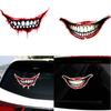 Comercio exterior Halloween labios de sangre calcomanía para coche labios de payaso malvado calcomanía reflectante para casco de motocicleta