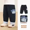 Pantalones Largos Kaka Panda para Niños Ropa de Otoño para Niñas Pantalones para Niños Pantalones Casuales para Bebés de Primavera y Otoño Ropa para Niños Pequeños Pantalones Modernos para Niños