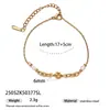 Taina Pulsera de Acero Inoxidable Europea y Americana Lujo Accesible Corazón de Gama Alta Circonita Pulsera de Acero de Titanio Pulsera de Moda para Niñas