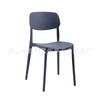 Silla de Plástico Hogar PP Engrosado Silla de Ocio Restaurante Postre Tienda de Té con Leche Silla Moderna Simple Taburete Respaldo