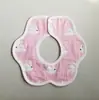 Babeiro de Gaze de Algodão Pétala Atacado Giratório 360 Graus Babador de Alimentação Anti-Regurgitação Toalha de Saliva para Bebê Recém-Nascido