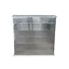 Acero inoxidable 304 brida angular de hierro soldada conducto de aire tubería galvanizada 201 lámina de hierro rectangular tubería de ventilación lámina de hierro blanca galvanizada