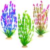 Decoración de Acuario Paisajismo Plantas Acuáticas Artificiales Acuario Falso Plantas de Algas Marinas Adornos de Escenario Flores y Plantas Falsas Plantas Acuáticas de Venta Caliente Transfronteriza