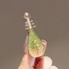 Pinzas florales para el pelo estilo coreano para mujer, pinzas laterales elegantes y exquisitas, pasadores de lazo lindos, pasadores de colores al por mayor