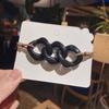 Cuerda para el pelo dulce elegante estilo coreano anillo para el pelo cuerda para el pelo de cadena retorcida accesorios para el pelo estilo Mori serie té con leche ins tocado
