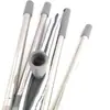 Aplicador de Agua Redondo de Acero Inoxidable de 4 Secciones de 35 cm, Limpiaparabrisas Redondo de Vidrio, Marco en Forma de T, Cabezal Limpiador, Raspador de Ventanas en Stock