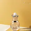 Nueva Botella Gotero Tapa de Loto de 20 ml Botella de Aceite Esencial Fábrica Stock Listo Bomba de Presión Botella de Esencia Tapa de Hombro Fondo Grueso Botella Redonda