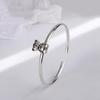 Pulsera linda de oso temperamento coreano dulce estudiante plateada oso animal fresco pequeño suministro de comercio electrónico