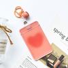 Estilo Ins Estuche Transparente para Tarjeta de Estudiante Insertable Anti-pérdida Bolsa para Tarjeta de Autobús y Comida Punto Pequeño Fresco Estuche Protector para Hombres y Mujeres