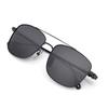 Gafas de sol de tamaño grande para hombre, montura de titanio puro ultraligera, para cara grande, doble puente, polarizadas, anti-ultravioleta, para conducir, pesca