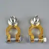 Pinza de bornes de batería de cobre puro engrosado, pinza de terminal de batería de coche, clip conector de poste de batería