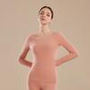 Conjunto de Ropa Interior Térmica de Manga Larga para Mujer Otoño e Invierno Hecho de Terciopelo Alemán, Cachemir, Antibacteriano, Forrado de Felpa y Engrosado
