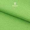 380g marca de moda pequeño gofre poliéster algodón spandex CVC textura mezclada tela sentido tejido de punto de rejilla de piña