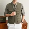 Chaleco acolchado para hombre de otoño e invierno, engrosado, a prueba de viento, transpirable, para deportes al aire libre y ocio, disponible en tallas grandes