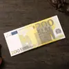 Carteira Lona Transfronteiriça Notas Estrangeiras Dólares Americanos Euros Criativa Curta Leve Porta Cartões Pronta para Personalização