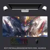 Mouse Pad Gundam Extra Grande Mecha Jogo Especial Tapete para Teclado Animação Bidimensional Escritório Mouse Pad para Computador