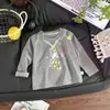 Camiseta de Manga Larga para Niños Primavera y Otoño Capa Base Bebé Nuevas Camisetas para Niños 100% Algodón Ropa para Bebés Niños