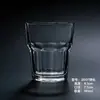 Vaso octagonal de vidrio templado engrosado al por mayor para bar ktv, vaso de cerveza de vidrio para el hogar, dos dos Copa Lotus