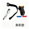 Bicicleta Creativa Forma Redonda de Corazón Gráfico Destacado Luz de Coche Bicicleta de Montaña Carga USB Luz Trasera Luz de Advertencia para Bicicleta