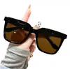 Nuevas Gafas de Sol Retro de Moda para Mujer, Estilo Veraniego para Caras Redondas, Moda Coreana, Sensación de Alta Gama, Estilo para Cara Pequeña, Estilo Callejero, Gafas de Sol Adelgazantes
