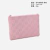 Estilo Coreano Xadrez Bolsa de Maquiagem Fofa Grande Capacidade Moda de Alto Padrão Bolsa de Armazenamento Confortável Bolsa de Menina na Mão