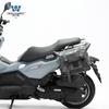 Carro esportivo Wolf adequado para Husky ADV150 bolsa lateral bolsa lateral caixa lateral retrô bolsa para capacete à prova d'água liberação rápida