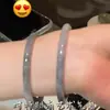 Accesorios Antiguos Pulsera Rosa Seca Paso a Paso Pulsera Cascabel Imitación Cristal Jade Novia Prohibida Libros de Caperucita Roja Mismo Estilo