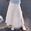 Falda de Otoño para Niñas Conjunto de Falda Larga 2026 Ropa de Otoño Nueva para Niños Falda Elegante Estilo Coreano para Niños Grandes Conjunto de Dos Piezas