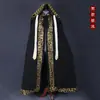 Interpretación de Ópera Tradicional con Vestuarios Bordados Completamente Dorados de Ópera Cantonesa para Hombres y Mujeres, Incluyendo la Capa de She Taijun con Adorno