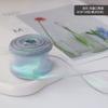 4cm hilo cola de pez color mágico 40 yardas hilo de onda placa grande cinta de color embalaje ramo flores pastel correa diy