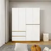 Foshan Guarda-Roupa Personalizado para Casa Inteira com Núcleo Sólido e Placa Multicamadas para Quarto e Closet com Uma Porta até o Teto Guarda-Roupa Personalizado