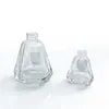 Nueva Botella Transparente Gruesa de Vidrio para Aromaterapia en Stock para Uso Doméstico, Botella Difusora de Varillas sin Llama, Botella Vacía Recargable para Hotel y Casa de Huéspedes