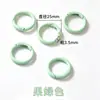 Llavero de anillo de plástico de colores Accesorios para abalorios DIY Colgante de anillo de resorte Gancho de campana Materiales para cadena de teléfono móvil