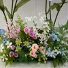 Flores grandes de arte en papel para accesorios de fotografía, decoración de escenas con flores artificiales, flores falsas para exhibición y decoración de centros comerciales