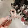 Presilha de Cabelo de Strass de Luxo de Alta Qualidade, Pequeno Acessório de Cabelo Requintado e Moderno, Presilha de Tubarão de Alta Qualidade Simples e Versátil