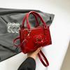 Bolso de hombro cuadrado pequeño, ligero, de lujo y gran valor, de estilo coreano, con lazo, sencillo, para uso diario, otoño 2024