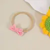 Nuevos Accesorios para el Cabello Transfronterizos Coreanos Japoneses Lazo Simple de Terciopelo Banda Fina para el Cabello Accesorios para el Cabello Adorno para la Cabeza de Bebé Recién Nacido