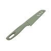 Cuchillo de fruta de acero inoxidable para cocina doméstica, pelador portátil, cuchillo con mango de plástico macarrón, venta al por mayor de uno o dos yuanes