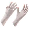 Luvas de Proteção Solar de Verão para Mulheres, Anti-UV, Finas, Antiderrapantes, Seda de Gelo, Estendidas, Tela Sensível ao Toque, Respiráveis, para Dirigir e Pedalar D338