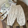Pantalones Deportivos de Pana Casuales para Niños Pantalones para Niños Pantalones de Chándal Primavera y Otoño Niños y Niñas Holgados Estilo Coreano Pantalones Harem Modernos Venta al por Mayor