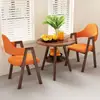 Mesa de chá e cadeiras para varanda, mesa e cadeiras simples para sala de jantar em casa, mesa redonda pequena de camada dupla, conjunto de mesa e cadeiras de lazer para loja de milk tea, mesa e cadeiras para reunião