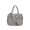 Bolso tote de mujer transfronterizo, bolsa de almacenamiento multi-bolsillo de gran capacidad para el trabajo, viajes casuales, bolso de hombro portátil