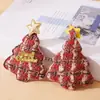 Accesorios Decorativos para Diadema Colgante de Navidad DIY Transfronterizos Caricaturas Letras Copo de Nieve Árbol de Navidad Diademas para el Cabello de Niños