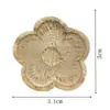 Parche de Tela para Planchar de Flor de Ciruelo Pequeña para Ropa, Parche Adhesivo para Parche de Agujero de Reparación de Mantel de Hotel, Accesorios para Ropa