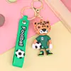 Nuevo Colgante Llavero Estrella de Fútbol de Dibujos Animados, Muñeco Personaje Estrella del Mundial, Colgante para Mochila, Decoración de Coche